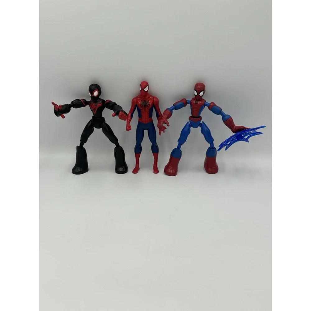 Spider-Man‎ Action Figures Lot Of 3